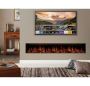 Modern Fires Lueno 255 (€1.399,00): Luxe Wandhaard