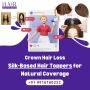Crown Hair Loss Solution: Silk-Based Hair Toppers for Natura
