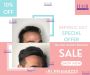 Get 10% OFF on hair patches + 1 service for free!