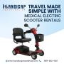 Travel Made Simple with Medical Electric Scooter Rentals