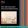 2025–2026 Homeschool Heart Planner Big Size for Parents and 