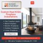 Heat Glo Fireplace Installation in Long Island Basic Energy