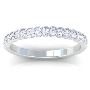Purchase Half Eternity Diamond Round Half-Bezel Wedding Ring
