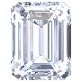 Emerald Cut Lab Grown Loose Diamond