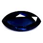 1.49 cts GIA Untreated Marquise Blue Sapphire Stone AAAA