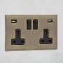 Interiors with Designer Electrical Sockets – Heritage Brass