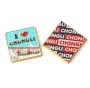 Custom Cartoon Alphabet Painted Metal Fridge Magnets