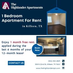 Find 1-Bedroom House for Rent in Killeen TX