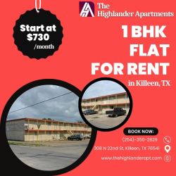 Find 1 Bedroom Flats for Rent in Killeen, TX