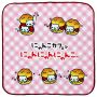 にゃんにゃんにゃんこ ミニタオル（A） - サンエックス公式商品