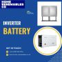 Choose the best inverter battery from home renewables