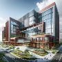 Contemporary Architecture Hospital Elevation Designs