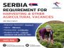  Serbia Requirement for Harvesting Vacancies