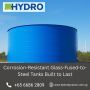 Corrosion-Resistant Glass-Fused-to-Steel Tanks Built to Last