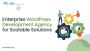 Enterprise WordPress Development Agency for Scalable Solutio