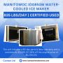 Manitowoc ID0853W Water-Cooled Ice Maker – 835 lbs/day