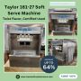 Taylor 161-27 Soft Serve Machine – Twist Flavor, Certified U