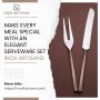Make every meal special with an elegant serveware set | Inox