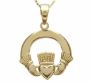 Elegant Claddagh Pendants – Symbol of Love & Loyalty
