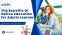 The benefits of Online Education for Adults Learner