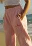 Pink Palm Puff pajamas