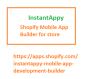Convert shopify store into app