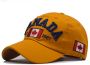Washed Cotton Baseball Cap Snapback Hat For Men Women Dad Ha