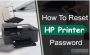  Reset HP Printer Password