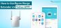Configure Range Extender via Tether APP