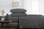 1000 Thread Count Stripe & Solid Split Top King Sheets