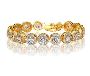 Stunning Synthetic Diamond Bracelets