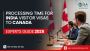 Processing time for India Visitor Visas to Canada