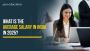  Average salary in india