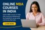 Online MBA courses in India