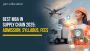 MBA in supply chain management salary MBA in supply chain management salary