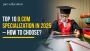 B. Com courses