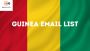 Get Guinea Email List for Business Growth