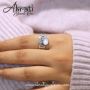 Akrati Jewels Wholesale Sterling Silver Real Moonstone Rings