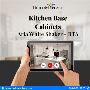 Aria White Shaker Kitchen Base Cabinets: A Great Way to Upgr