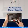 Effortless Elegance with Fully Assembled Kitchen Cabinets