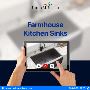 Sleek and Seamless Design Farmhouse Kitchen Sinks
