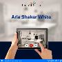 Elegant & Durable Aria Shaker White RTA Cabinets for Kitchen