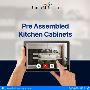 Convenient Pre Assembled Kitchen Cabinets