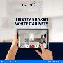 Bright and Timeless Liberty Shaker White Cabinets Bright and Timeless Liberty Shaker White Cabinets