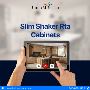 Space-Saving Slim Shaker RTA Cabinets