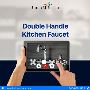 Double Handle Kitchen Faucet - Classic Design
