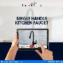 Sleek & Functional Design with Single Handle Kitchen Faucet
