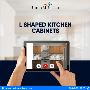 Efficient Use of Space with L-Shaped Kitchen Cabinets Efficient Use of Space with L-Shaped Kitchen Cabinets