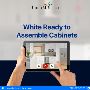 Attractive Style with White Ready-to-Assemble Cabinets Attractive Style with White Ready-to-Assemble Cabinets