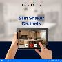 Slim Shaker Cabinets for Space-Saving Style